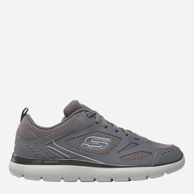 Buty sportowe męskie Skechers 52812-CHAR 44 Szare (191665121985) - obraz 1
