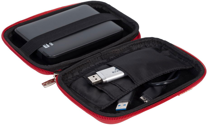 Etui na dysk HDD 2.5" RIVACASE Davos 9101 Red (RC9101_RD) - obraz 8