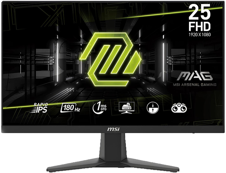 Monitor 24.5" MSI MAG 256F (4711377151726) - obraz 1