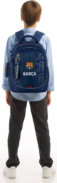 Рюкзак шкільний Kite Education FC Barcelona 38x28x16 см 18 л (BC25-700M) - зображення 17