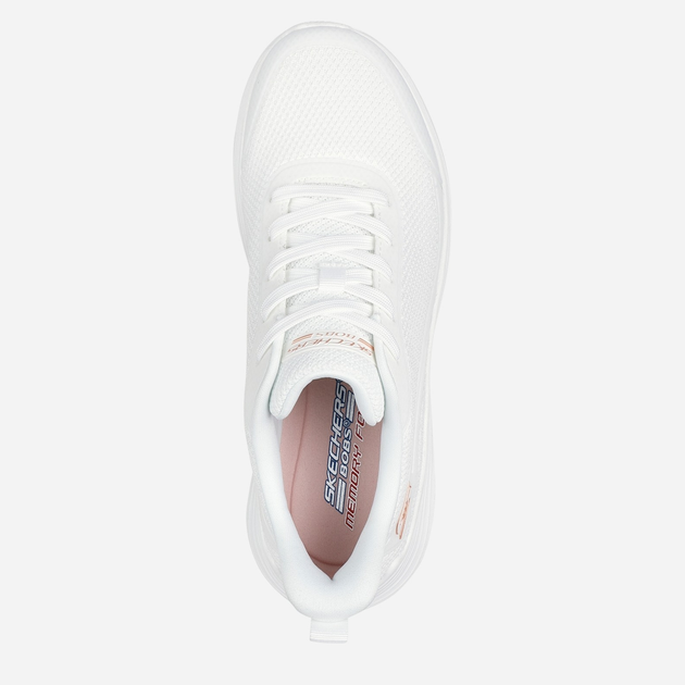 Жіночі кросівки Skechers 117483-WHT 38 Білі (197976345775) - зображення 4