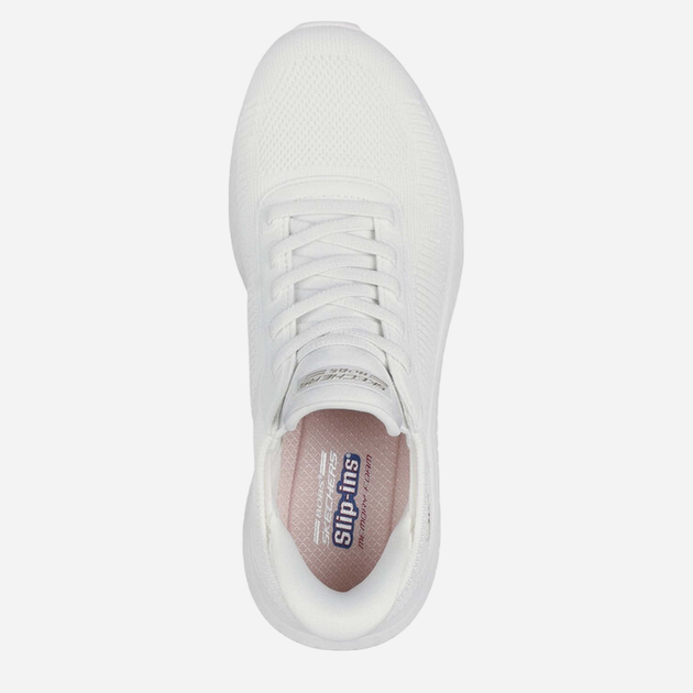 Buty sportowe damskie Skechers 117497-OFWT 41 Białe (197976169685) - obraz 4