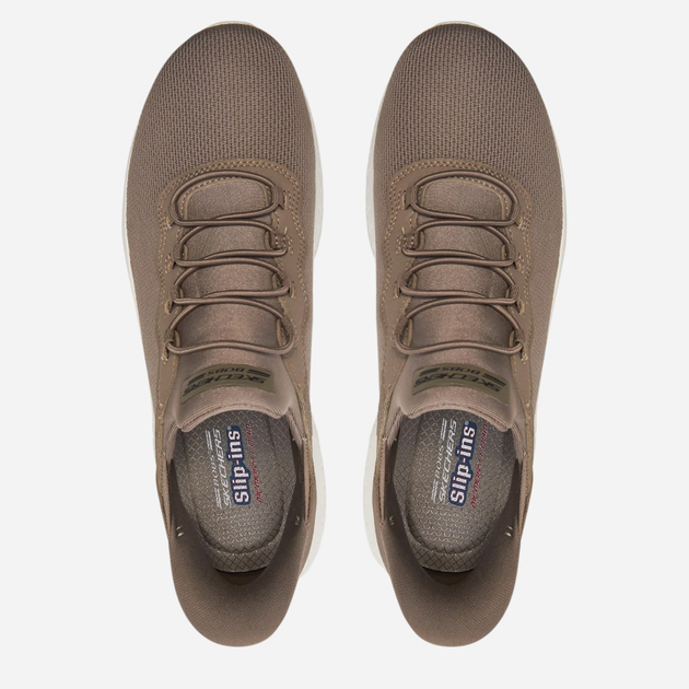 Жіночі кросівки Skechers 117500-TPE 36.5 Сіро-бежеві (196989313597) - зображення 4