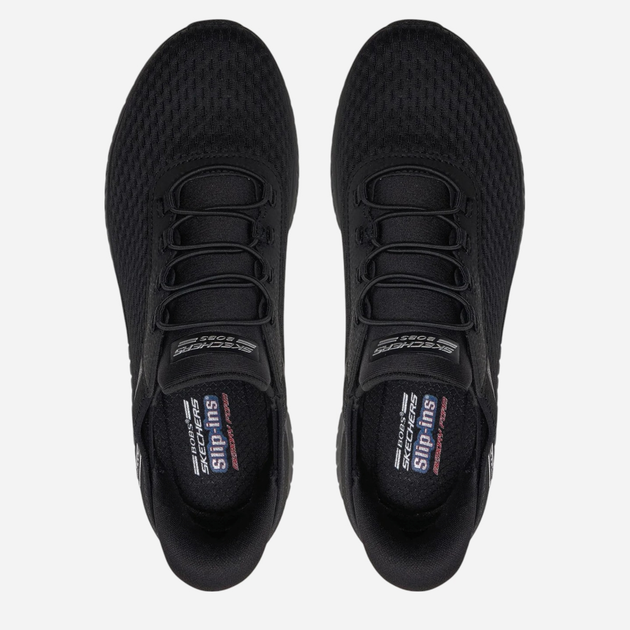 Жіночі кросівки Skechers 117504-BBK 38 Чорні (197627216324) - зображення 4