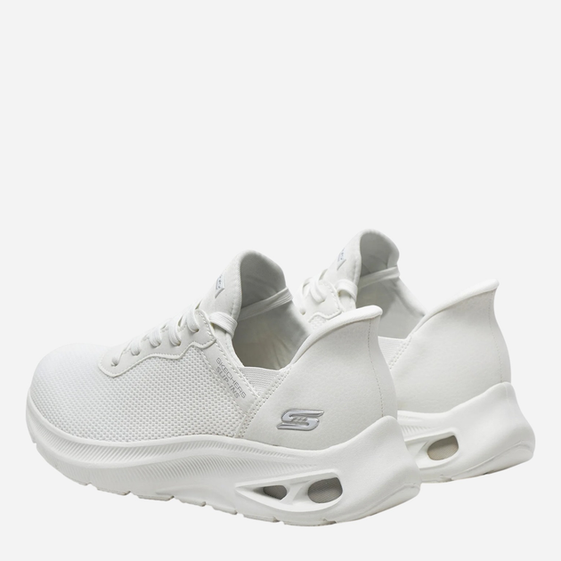 Buty sportowe damskie Skechers 117509-OFWT 37 Białe (197976080515) - obraz 3