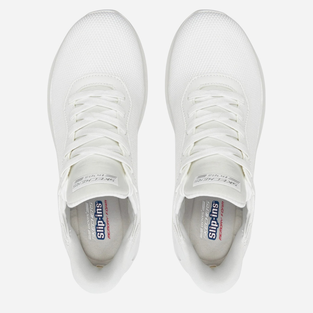 Buty sportowe damskie Skechers 117509-OFWT 37 Białe (197976080515) - obraz 4
