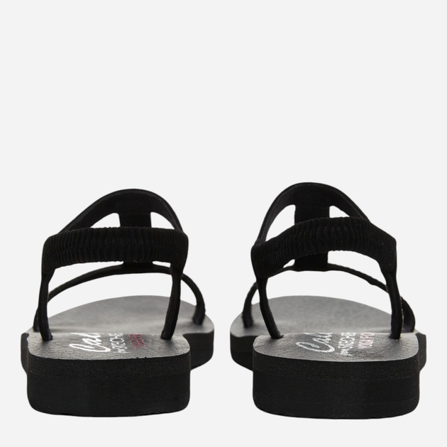 Жіночі сандалії Skechers 119292-BLK 37 Чорні (196311024689) - зображення 5