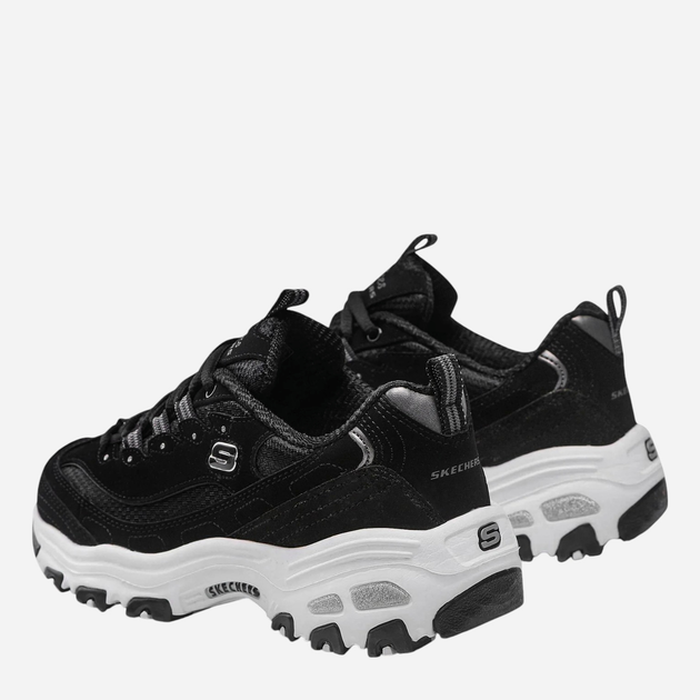 Sneakersy damskie Skechers 11930-BLK 38 Czarne (190211583055) - obraz 4