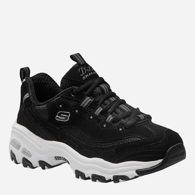 Sneakersy damskie Skechers 11930-BLK 38.5 Czarne (190211583062) - obraz 3