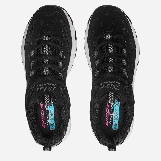 Sneakersy damskie Skechers 11930-BLK 38 Czarne (190211583055) - obraz 5