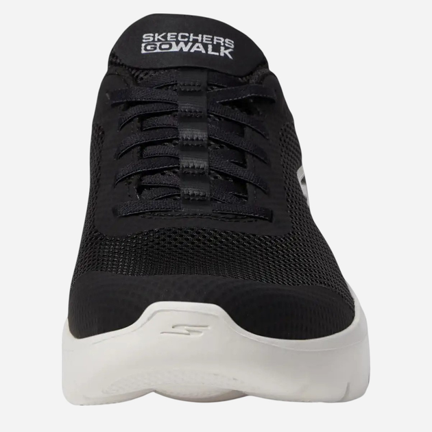 Buty sportowe damskie Skechers 124836-BKW 35 Czarne (197627450896) - obraz 5