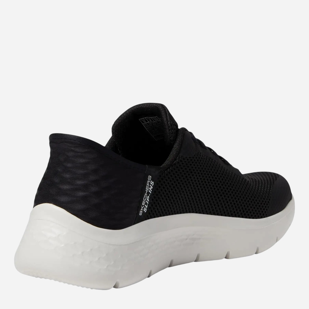 Buty sportowe damskie Skechers 124836-BKW 37.5 Czarne (197627450940) - obraz 4