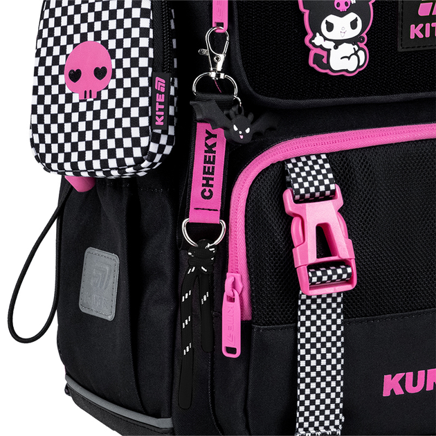 Рюкзак шкільний Kite Education Kuromi 39x28x12.5 см 13 л (HK25-1022M) - зображення 18