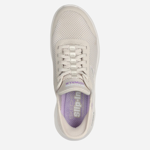 Buty sportowe damskie Skechers 124836-OFWT 41 Ecru (197627451466) - obraz 4