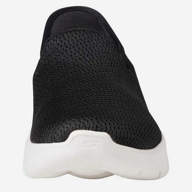 Жіночі сліпони Skechers 124963-BKW 40 Чорні (196642428750) - зображення 4
