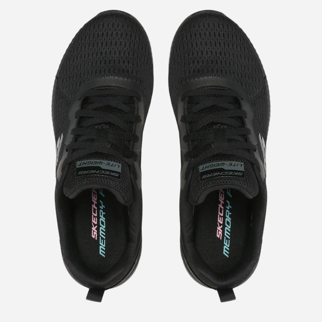 Жіночі кросівки Skechers 12607-BBK 38.5 Чорні (193642457711) - зображення 4
