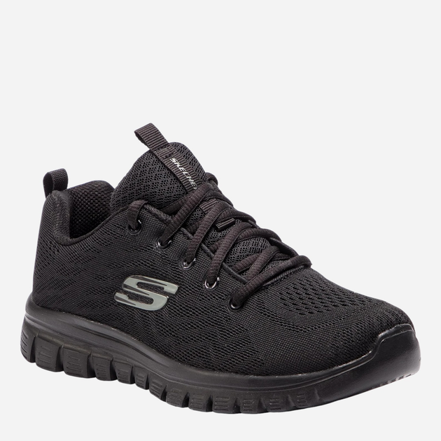 Жіночі кросівки Skechers 12615-BBK 36 Чорні (190872053256) - зображення 3