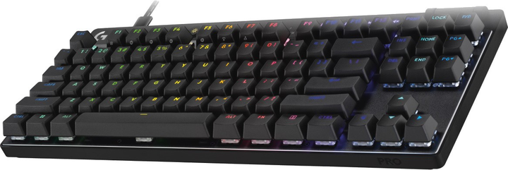 Klawiatura przewodowa Logitech G Pro X TKL Rapid USB Black (5099206126435) - obraz 3