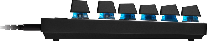 Klawiatura przewodowa Logitech G Pro X TKL Rapid USB Black (5099206126435) - obraz 4