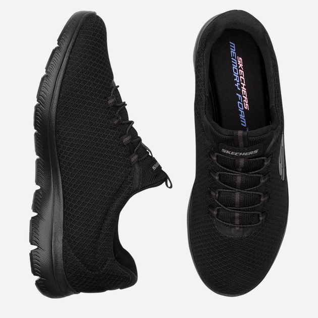 Buty sportowe damskie Skechers 12980-BBK 39 Czarne (191665206378) - obraz 4
