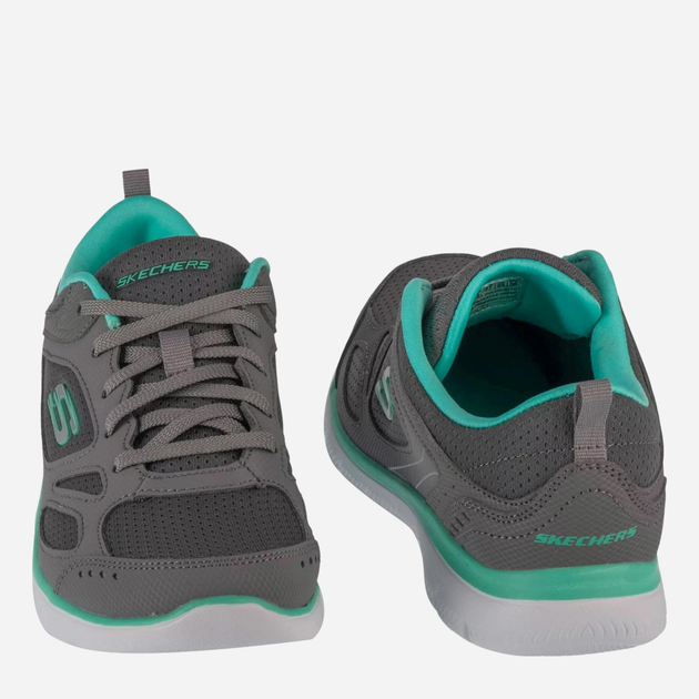 Buty sportowe damskie Skechers 12982-GYTQ 36 Szare (191665122869) - obraz 4