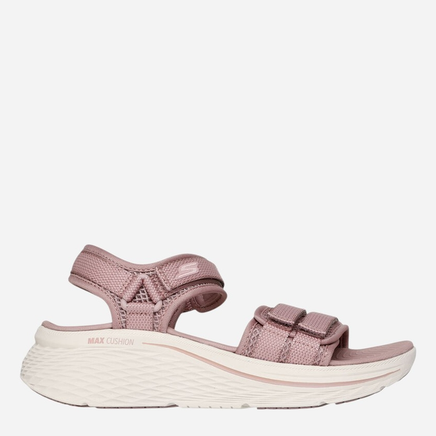Sandały damskie na koturnie Skechers 141617-MVE 38 Fioletowe (198739088939) - obraz 1