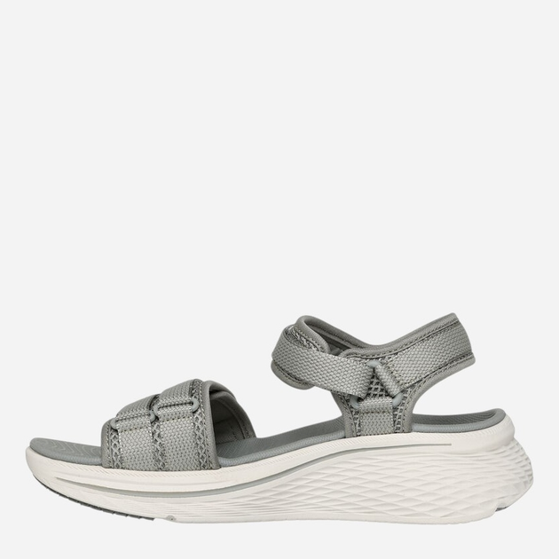 Sandały damskie na koturnie Skechers 141617-OLV 41 Ciemnozielone (198739089042) - obraz 3