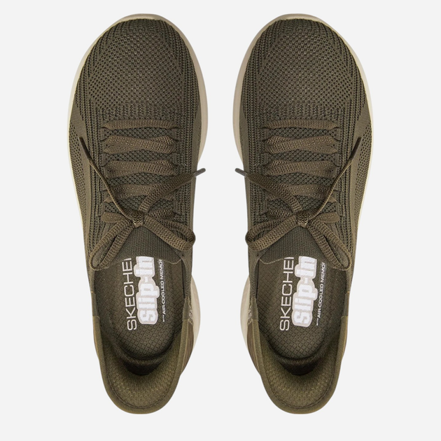Buty sportowe damskie Skechers 149710-OLV 35 Oliwkowe (196989547404) - obraz 4