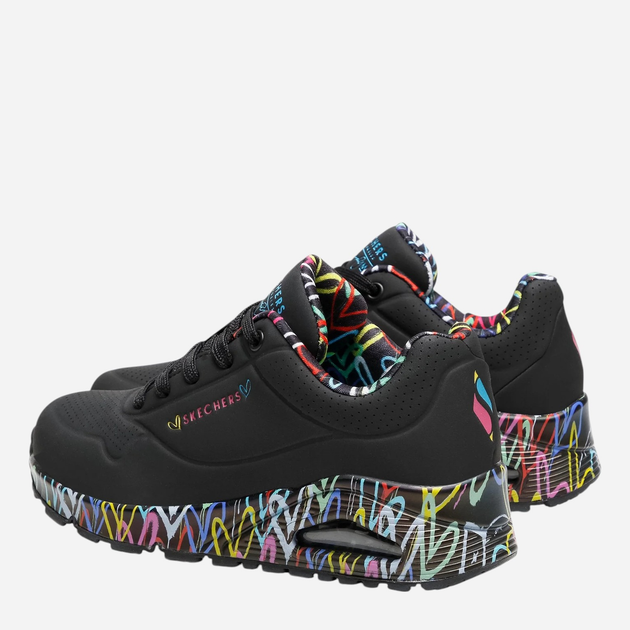 Buty sportowe damskie Skechers 155506-BBK 39.5 Czarne (194880872069) - obraz 3