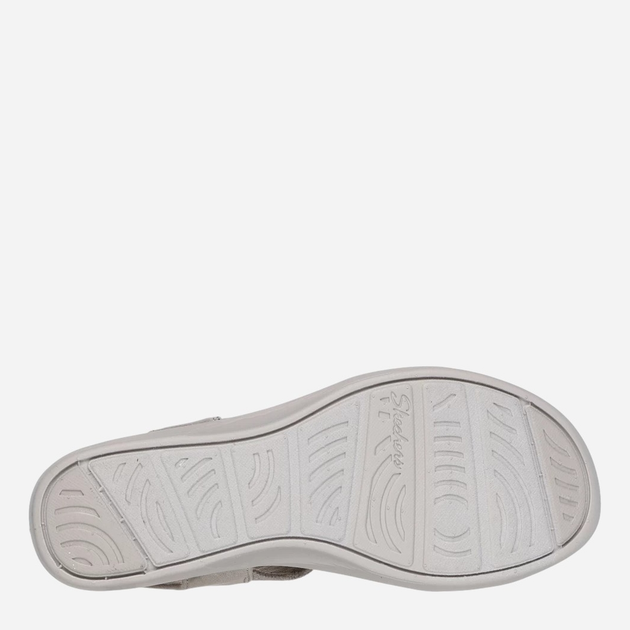 Sandały damskie na koturnie Skechers 163165-TPE 39 Szare (197627348902) - obraz 5