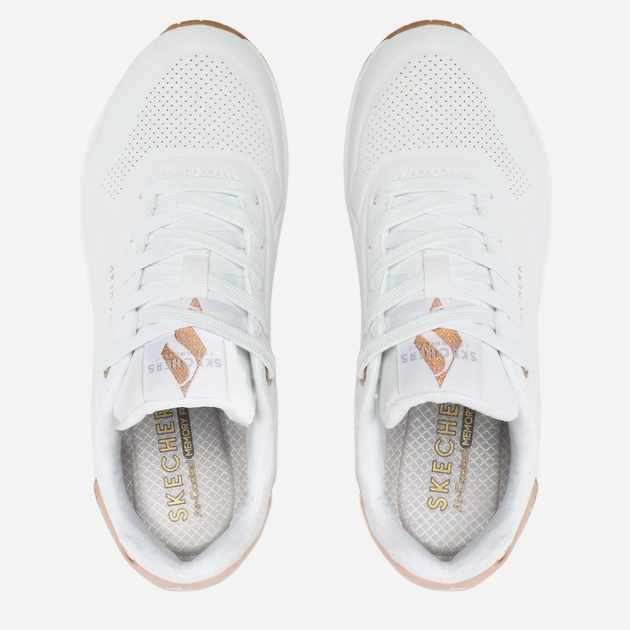 Buty sportowe damskie Skechers 177094-WHT 35 Białe (195969955765) - obraz 4