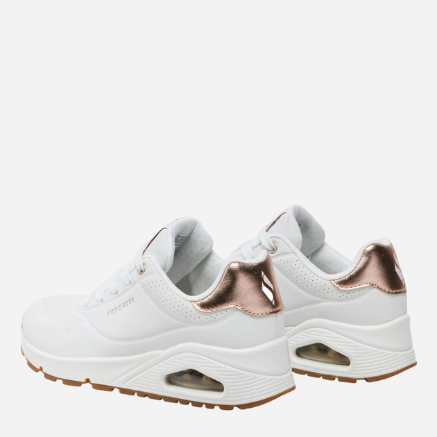 Buty sportowe damskie Skechers 177094-WHT 39.5 Białe (195969955857) - obraz 3