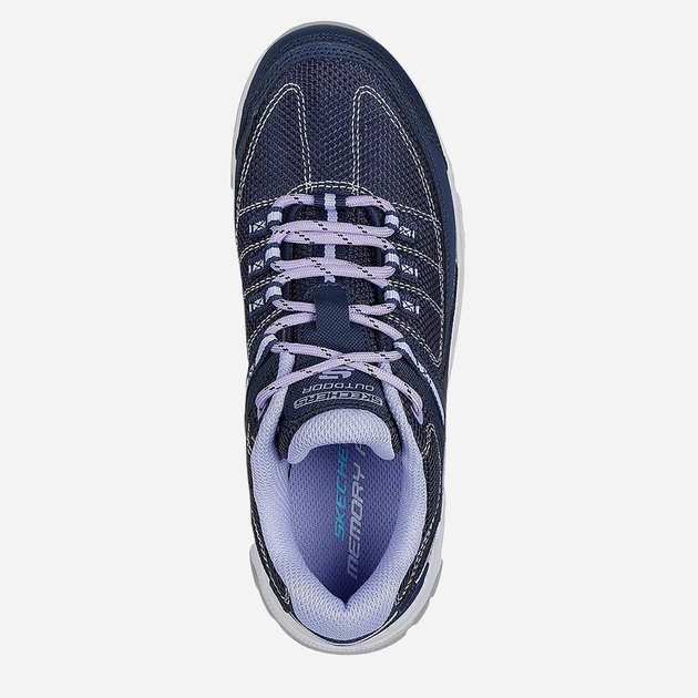 Buty trekkingowe damskie niskie Skechers 180145-NVPR 36 Niebieskie (197627327389) - obraz 5