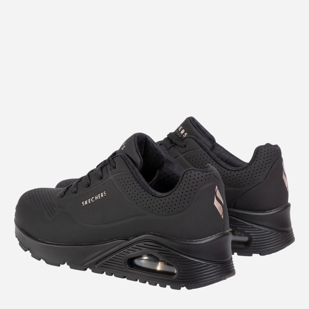 Buty sportowe damskie Skechers 73690-BBK 36.5 Czarne (193113018298) - obraz 4