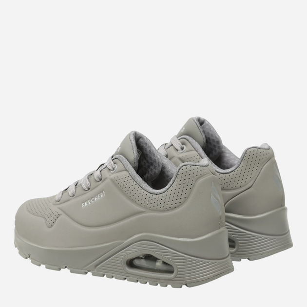Buty sportowe damskie Skechers 73690-GRY 37.5 Szare (195969994986) - obraz 3