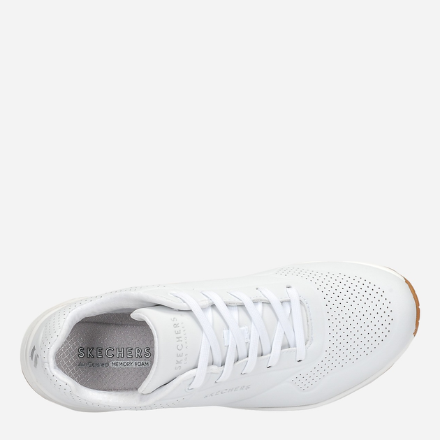 Жіночі кросівки Skechers 73690-WHT 35 Білі (191665119173) - зображення 6