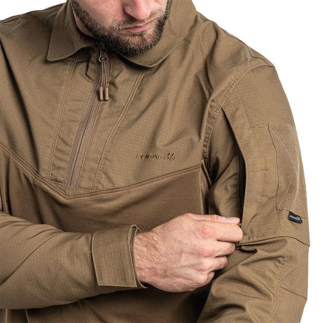 Убакс Pentagon Combat Shirt, Coyote, XL - изображение 4