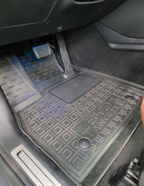 Автомобильные коврики в салон на BYD Tang 2 EV 6м 18- черные Avto-Gumm Бид Танг АМ0055029 - изображение 2