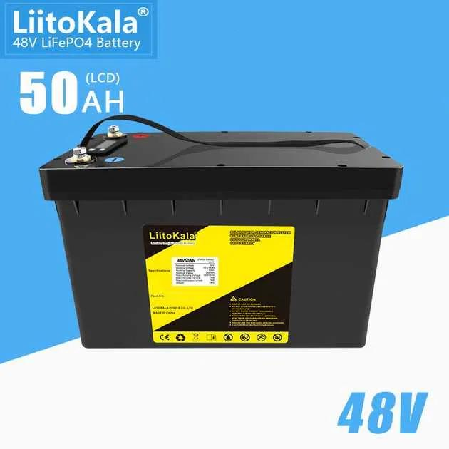 Акумуляторна батарея LiFePO4 2 kW/h 48V з LCD та BMS - изображение 1