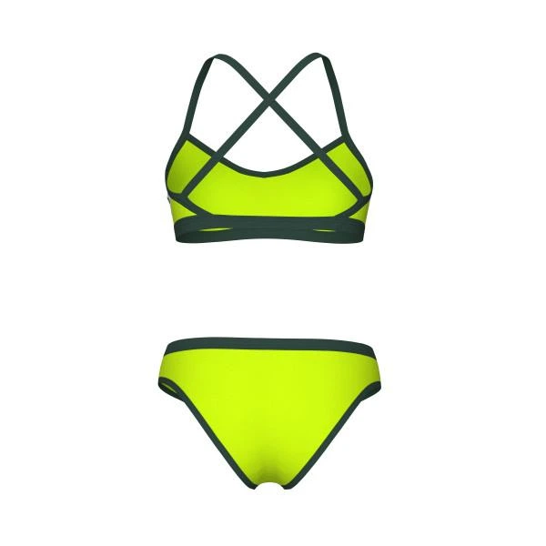 Купальник роздельный для женщин Arena ICONS BIKINI CROSS BACK SOLID салатовый Жен 44 005037-660 44 - Фото 2 Купальник роздельный для женщин Arena ICONS BIKINI CROSS BACK SOLID салатовый Жен 44 005037-660 44 - изображение 2