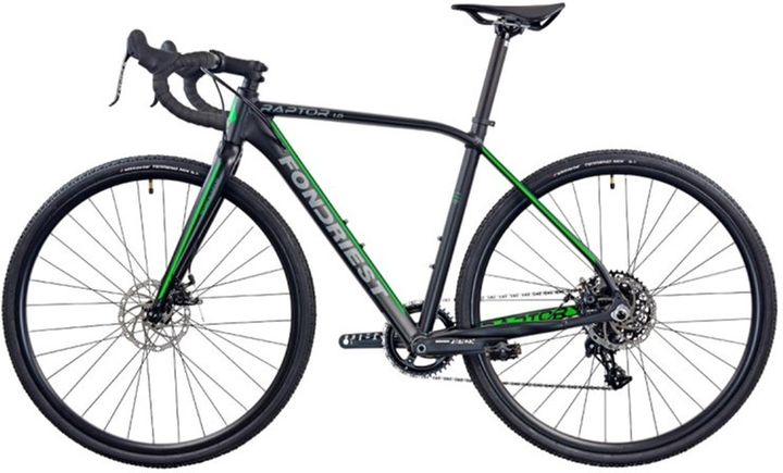 Гравійний велосипед Fondriest Raptor 1.0 M20 28" Black-Green (RME22ME180N)   - зображення 3