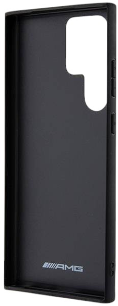 Панель Mercedes AMG Carbon Stripe Embossed для Samsung Galaxy S23 Ultra Чорний (3666339113117) - зображення 7