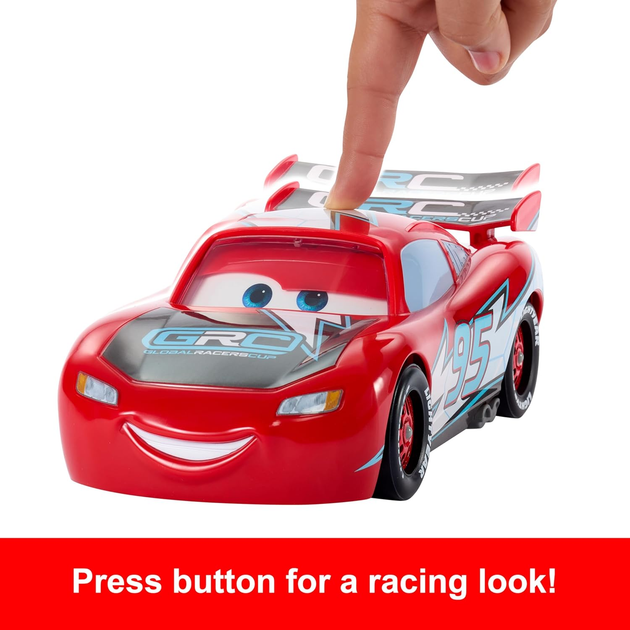 Машинка Mattel Disney Pixar Cars Drift & Race Lightning McQueen HXJ34 (0194735230921) - зображення 6