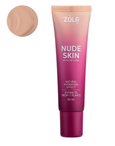 Тональная основа ZOLA NUDE SKIN 02 Medium 30 мл - Фото 1 Тональная основа ZOLA NUDE SKIN 02 Medium 30 мл - изображение 1