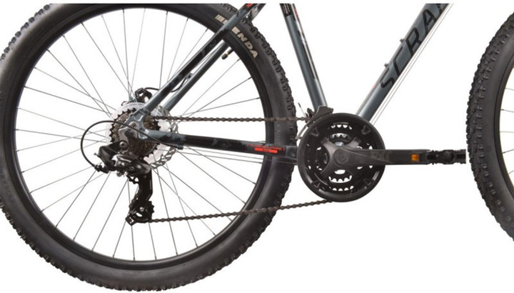 Гірський велосипед MTB Denver Scrapper XC3.1LTD 27.5 21s 21.5" Silver-Red (RD27M2166UFD12H5521005) - зображення 4