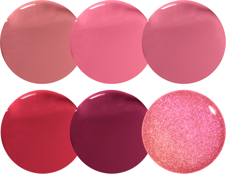 Zestaw błyszczyków do ust NYX Professional Makeup Butter 02 Pink 8 ml x 6 szt (800897262259) - obraz 3