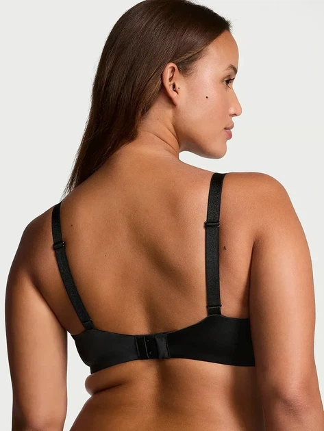 Комплект белья (лиф+трусики стринги) со стразами Victoria's Secret (2133866495133) 70B/XS черный - Фото 3 Комплект белья (лиф+трусики стринги) со стразами Victoria's Secret (2133866495133) 70B/XS черный - изображение 3