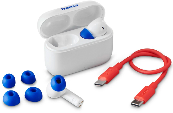 Навушники Hama Passion Clear II ANC White (4047443514431) - зображення 8