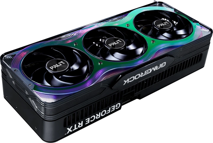 Відеокарта Palit PCI-Ex GeForce RTX 5090 GameRock 32GB GDDR7 (512bit) (2407/28000) (HDMI, 3 x DisplayPort) (NE75090019R5-GB2020G) - зображення 4
