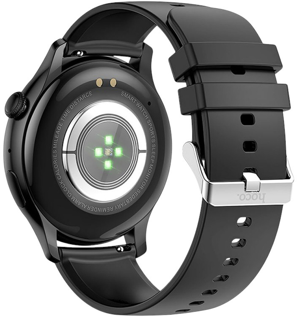 Smartwatch Hoco Y10 Pro AMOLED Sport Black (HOCOACC104) - obraz 6